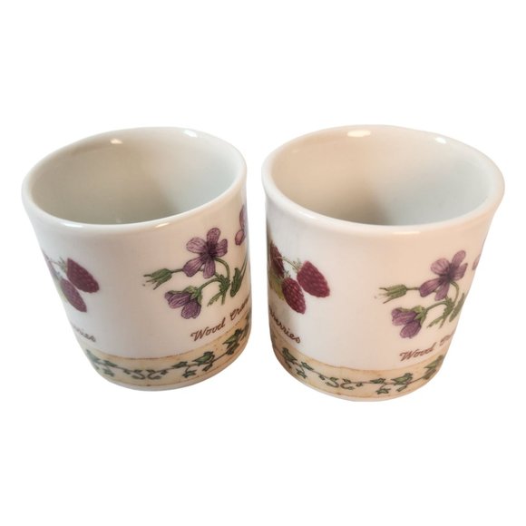 Dunoon Stoneware Nature Trail by Richard Partis Set of 2 Votive Holders Scotland - Picture 3 of 8
